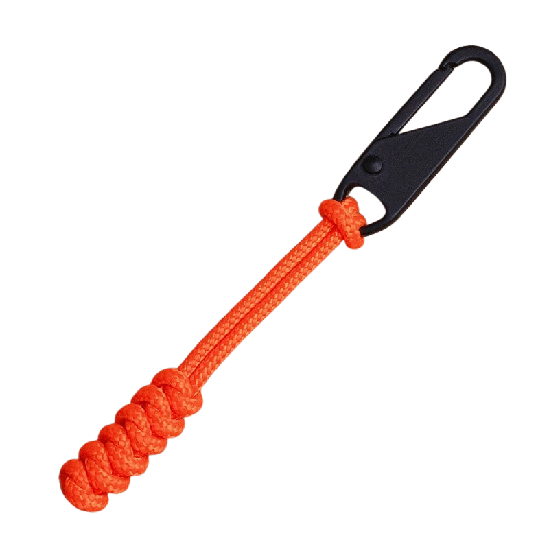 QuickPull™ Zipper Tabs – Tactical Paracord Extensions with Clip (5-Pack)