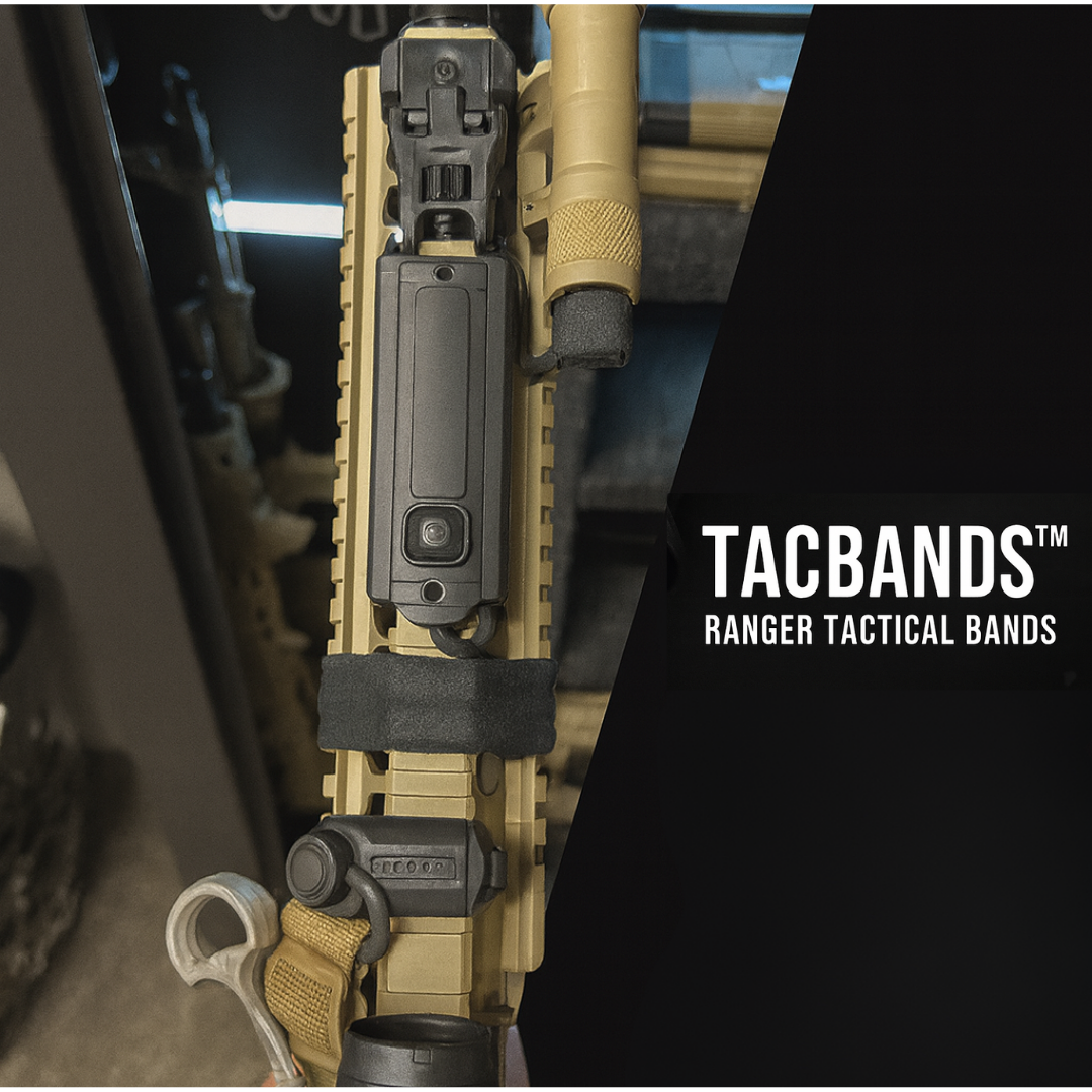 TacBands™ Ranger Utility Bands – Rifle Sling & Cable Retention (4 Pack)