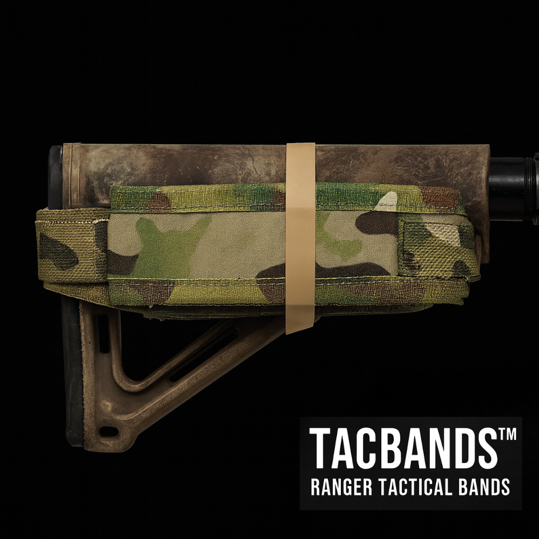 TacBands™ Ranger Utility Bands – Rifle Sling & Cable Retention (4 Pack)