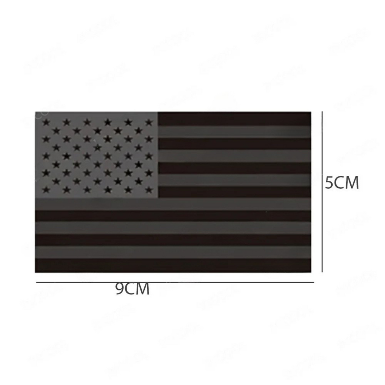 IR Tactical Flag Patch – Infrared U.S. Reflective Patch