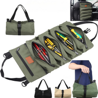 Thumbnail for Tactical Roll Up Tool Bag – Canvas Wrench & Gear Organizer