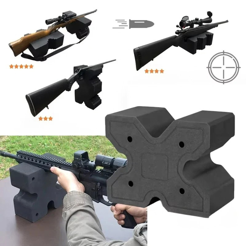 TacSight™ X-Block Tactical Bipod Shooting Rest - Lightweight Firearm Stabilizer