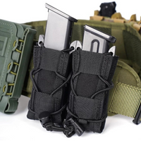 Thumbnail for Tactical MOLLE Double Mag Pouch – Universal Magazine Pouch