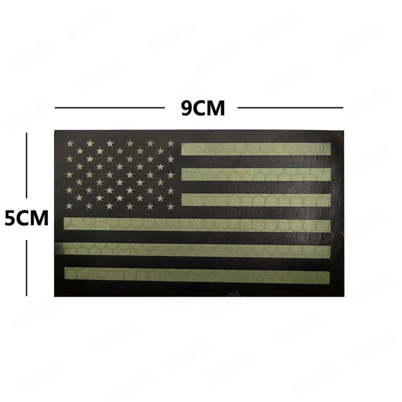 IR Tactical Flag Patch – Infrared U.S. Reflective Patch