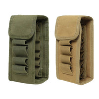 Thumbnail for BattleGear™ MOLLE Shotgun Shell Holder - 16-Round Pouch in Ranger Green and Coyote Tan