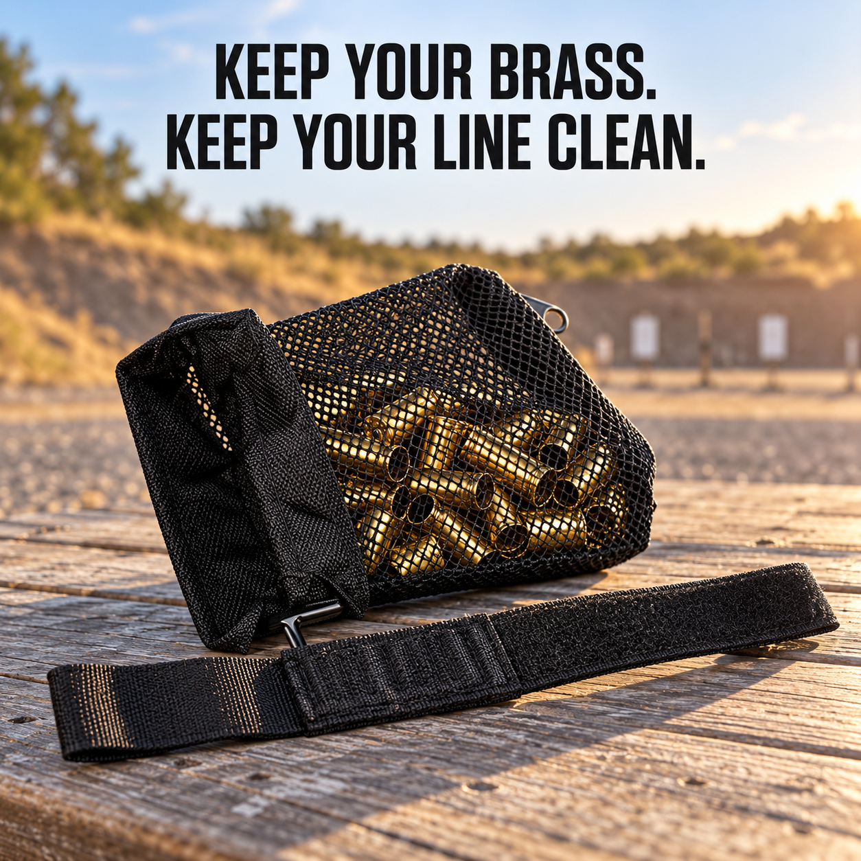 Keep your brass and keep your range line clean