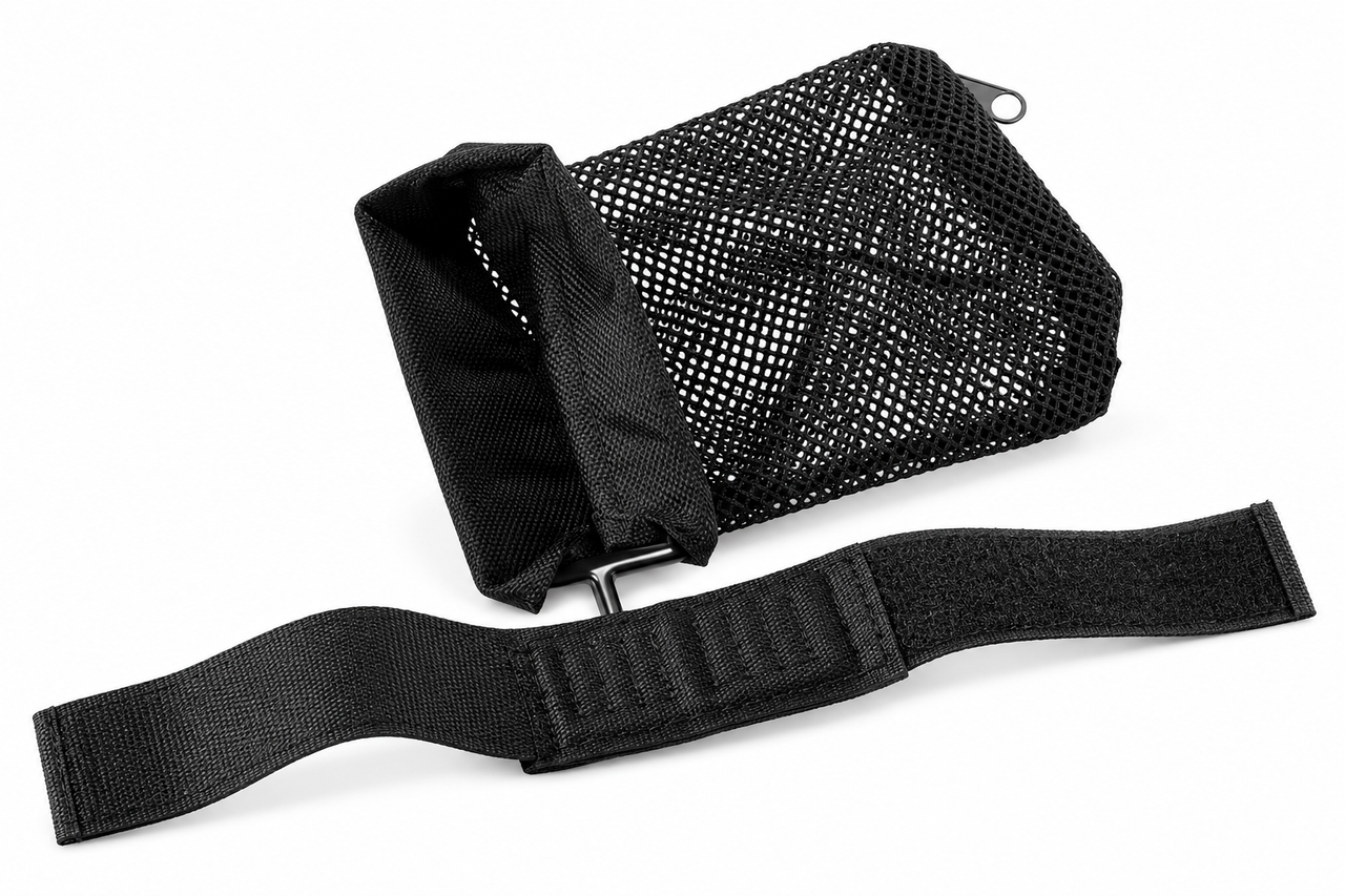 BrassTrap tactical shell catcher on a clean white background