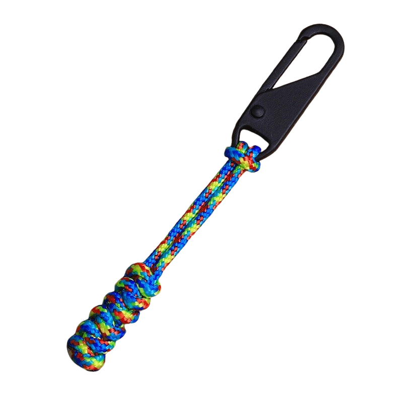 QuickPull™ Zipper Tabs – Tactical Paracord Extensions with Clip (5-Pack)