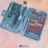 Thumbnail for BattleGear™ 132-in-1 Precision Screwdriver Set - Tactical Repair Tool Kit with Magnetic Bits