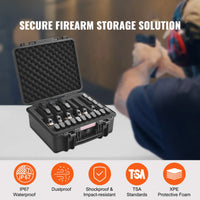 Thumbnail for RangeBox™ Hard Pistol Case with Pre-cut Foam Lining