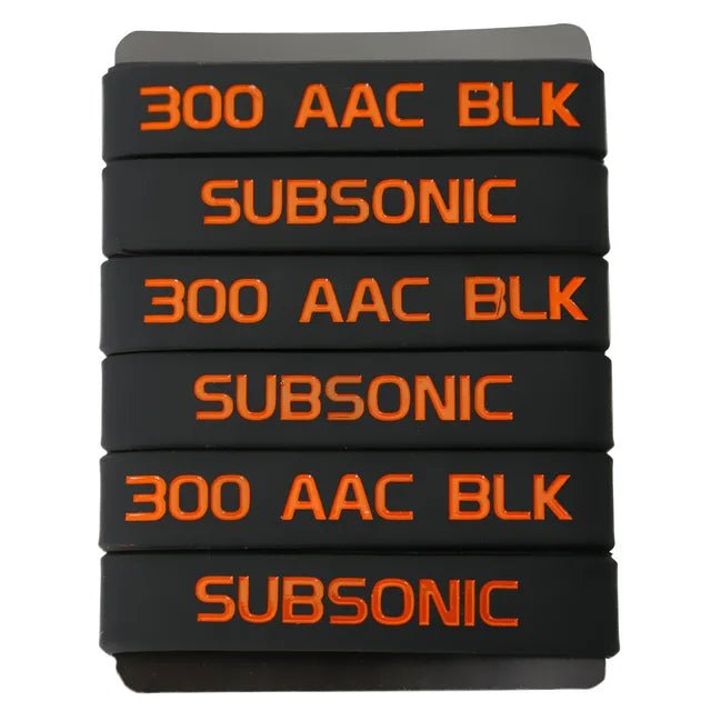 Magazine Marking Bands (6 Pack) 5.56 .300 Blackout 7.62x39 6.5 Creedmoor - Military Overstock