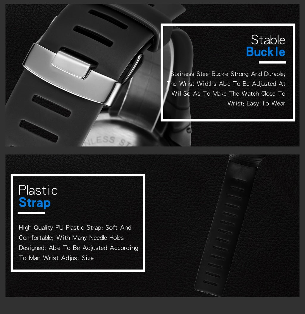 Smart watch best sale waterproof 50m