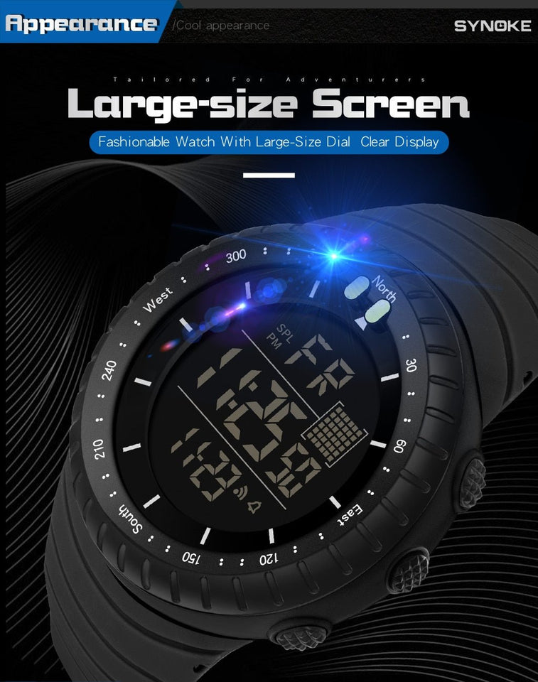 50M Waterproof Smart Watch - Military Overstock