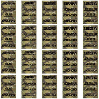 Thumbnail for Ammo Label Stickers 5.56 7.62x39 300BLK .45ACP 9MM .223REM .380 - Military Overstock