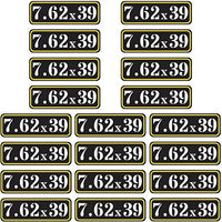 Thumbnail for Ammo Label Stickers 5.56 7.62x39 300BLK .45ACP 9MM .223REM .380 - Military Overstock