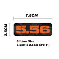 Thumbnail for Ammo Label Stickers 5.56 7.62x39 300BLK .45ACP 9MM .223REM .380 - Military Overstock