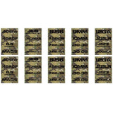 Ammo Label Stickers 5.56 7.62x39 300BLK .45ACP 9MM .223REM .380 - Military Overstock