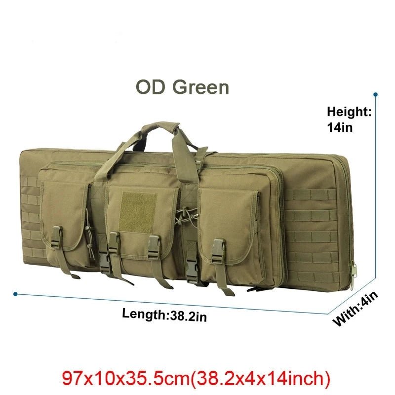 CombatGuard Rifle Carry Bag - 38 Inch Rifle Duffle/Backpack - Military Overstock