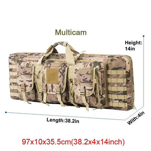 CombatGuard Rifle Carry Bag - 38 Inch Rifle Duffle/Backpack - Military Overstock