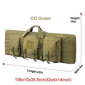CombatGuard Rifle Carry Bag - 42 Inch Rifle Duffle/Backpack - Military Overstock