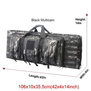 CombatGuard Rifle Carry Bag - 42 Inch Rifle Duffle/Backpack - Military Overstock