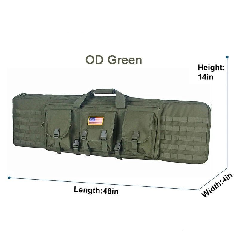 CombatGuard Rifle Carry Bag - 48 INCH RIFLE DUFFLE/BACKPACK - Military Overstock