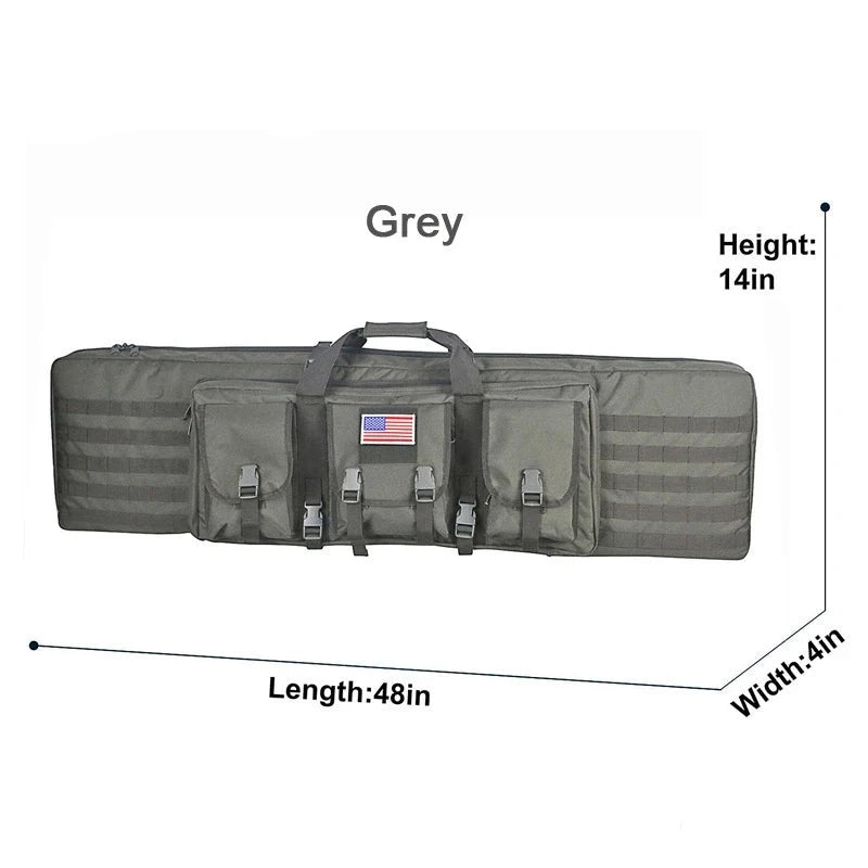 CombatGuard Rifle Carry Bag - 48 INCH RIFLE DUFFLE/BACKPACK - Military Overstock