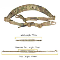 Thumbnail for CombatPro Adjustable 2 Point Sling - Military Overstock