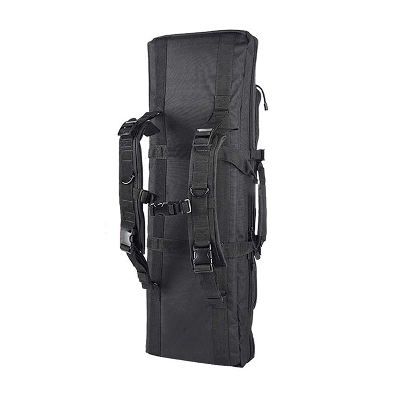 Double Rifle Soft Range Case - 3 Pouch With Molle & Padding - Military Overstock