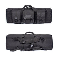 Thumbnail for Double Rifle Soft Range Case - 3 Pouch With Molle & Padding - Military Overstock