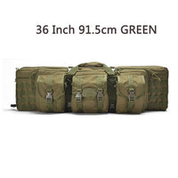 Thumbnail for Double Rifle Soft Range Case - 3 Pouch With Molle & Padding - Military Overstock