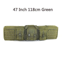 Thumbnail for Double Rifle Soft Range Case - 3 Pouch With Molle & Padding - Military Overstock
