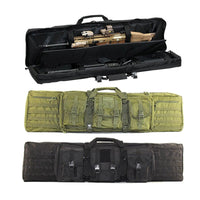 Thumbnail for Double Rifle Soft Range Case - 3 Pouch With Molle & Padding - Military Overstock