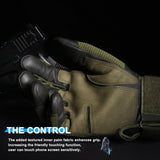 Full-finger Knuckle Reinforced Tactical Gloves - Military Overstock