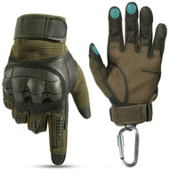 Thumbnail for Full-finger Knuckle Reinforced Tactical Gloves - Military Overstock