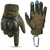 Full-finger Knuckle Reinforced Tactical Gloves - Military Overstock