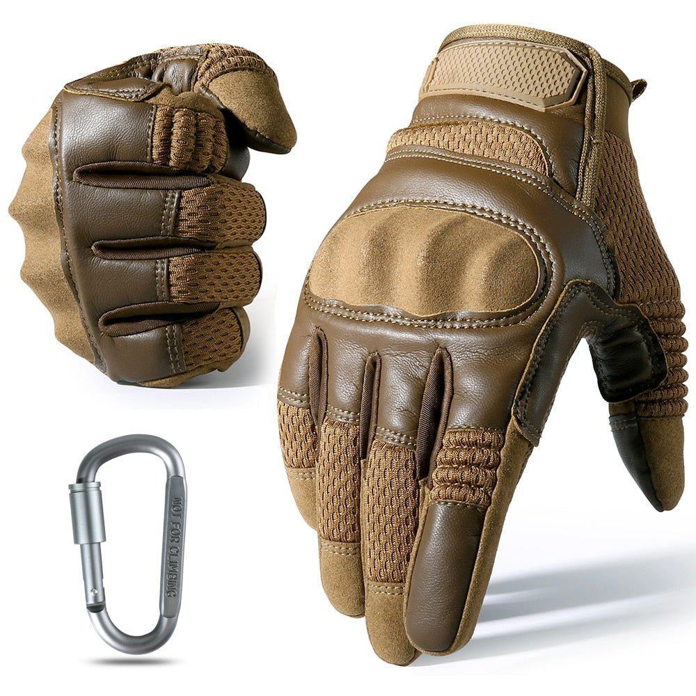 Full-finger Knuckle Reinforced Tactical Gloves - Military Overstock