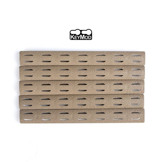 Heat Resistant Rail Covers - M-LOK Keymod (5 Pack) - Military Overstock