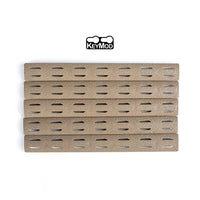 Thumbnail for Heat Resistant Rail Covers - M-LOK Keymod (5 Pack) - Military Overstock