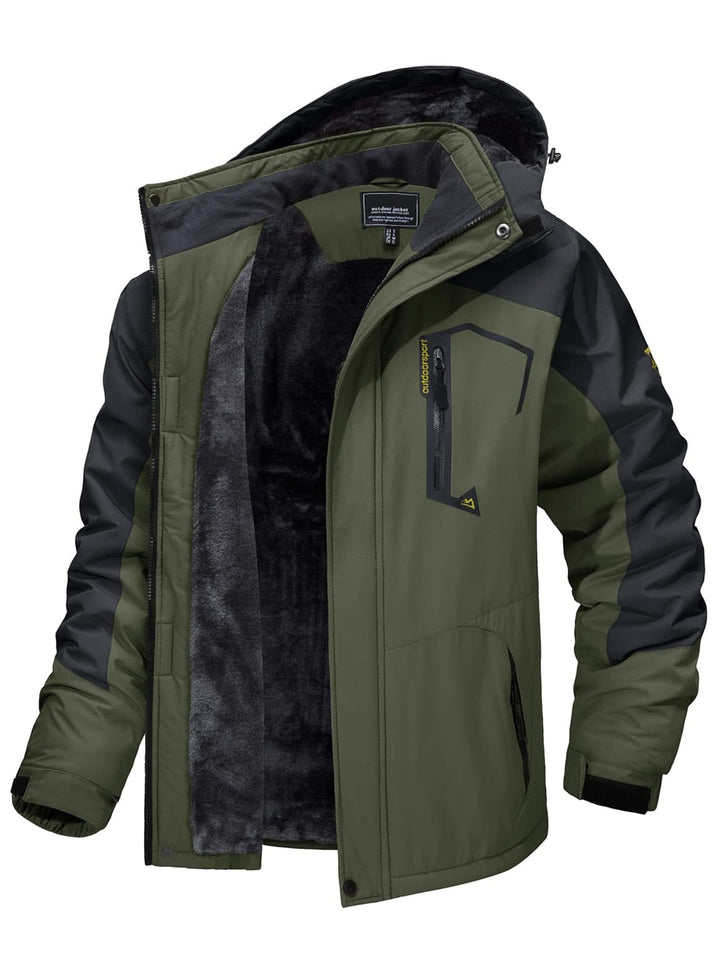 Hooded Fleece Lined Jacket – Military Overstock