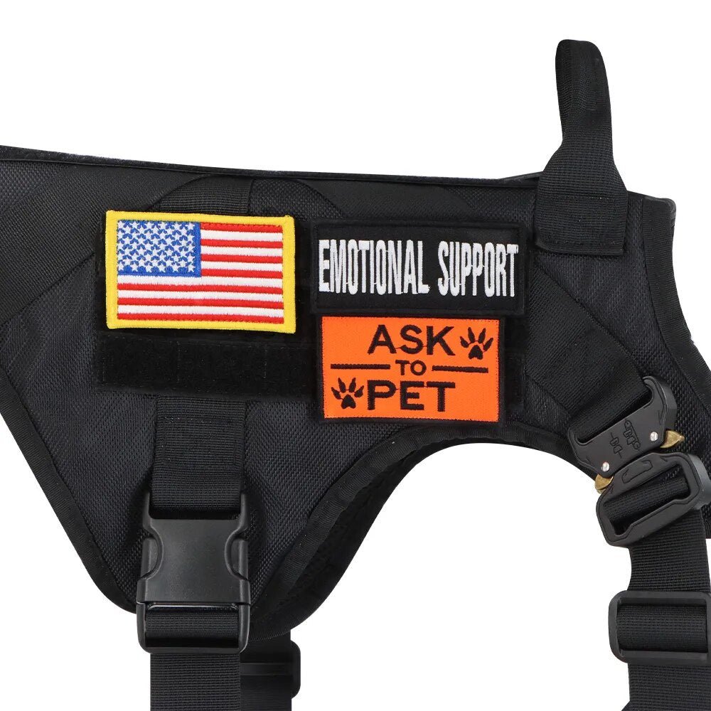 K9 Harness & Collar Patches - Military Overstock