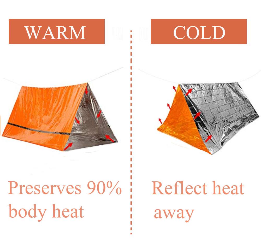 Life Tent - 2 Person Emergency Shelter - Military Overstock
