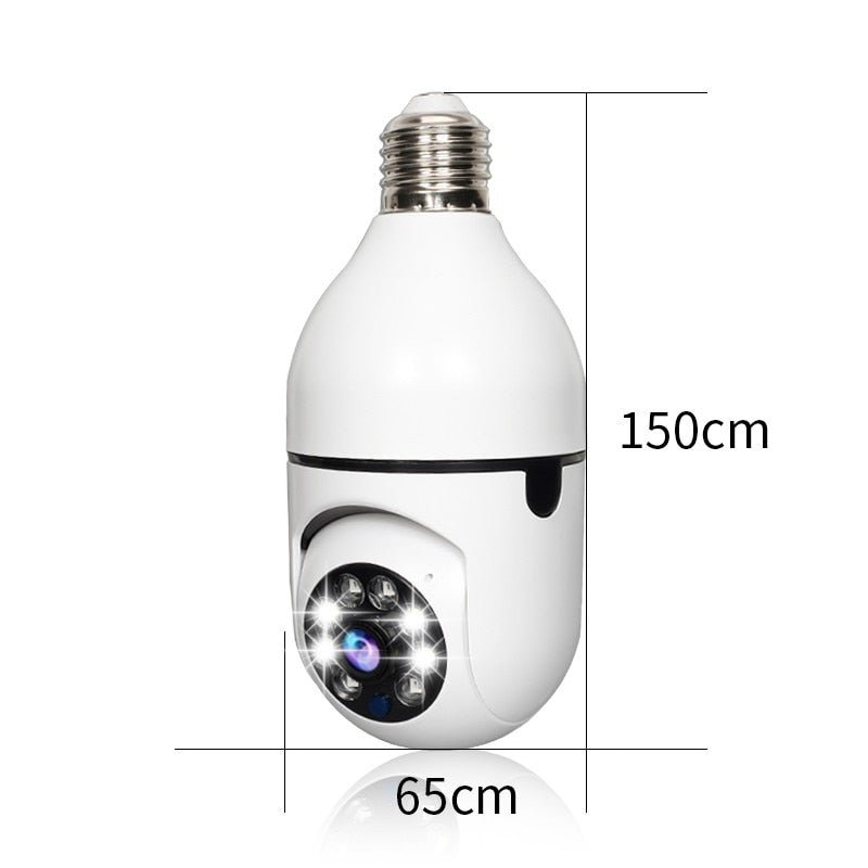 Light Bulb Security Camera - Military Overstock