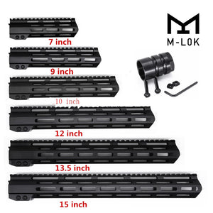 M-LOK Slim Rail - 7 9 10 12 13.5 15 17 19 Inch - Military Overstock