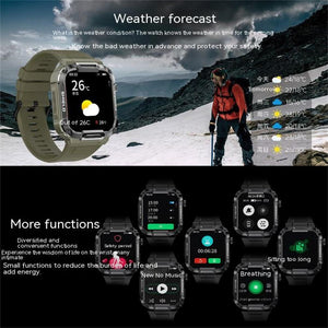 M110 Waterproof Smart Watch - Military Overstock