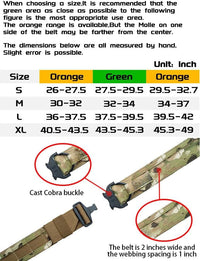 Thumbnail for M2 Double Layer Tactical Belt - Military Overstock