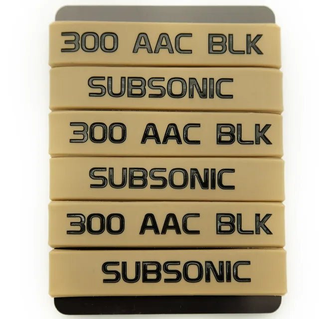 Magazine Marking Bands (6 Pack) 5.56 .300 Blackout 7.62x39 6.5 Creedmoor - Military Overstock