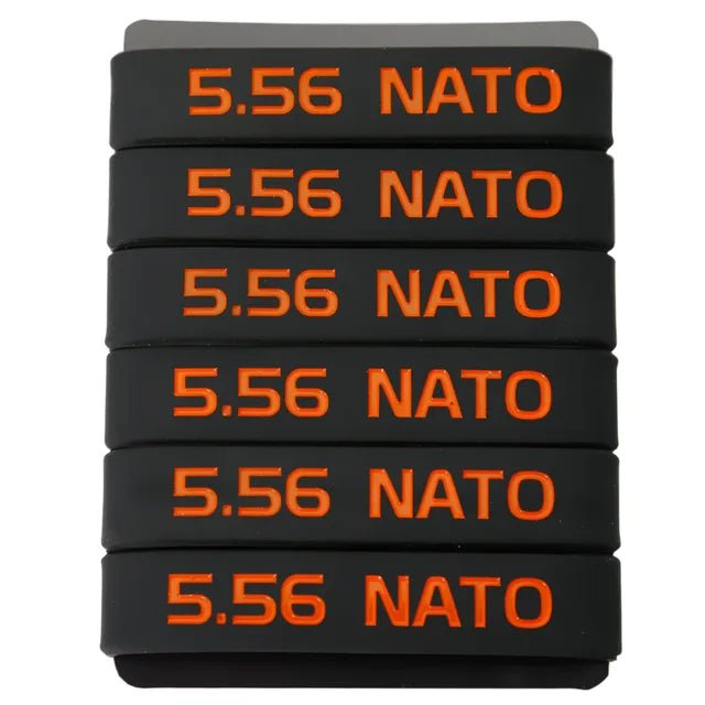 Magazine Marking Bands (6 Pack) 5.56 .300 Blackout 7.62x39 6.5 Creedmoor - Military Overstock