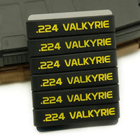 Thumbnail for Magazine Marking Bands (6 Pack) 5.56 .300 Blackout 7.62x39 6.5 Creedmoor - Military Overstock