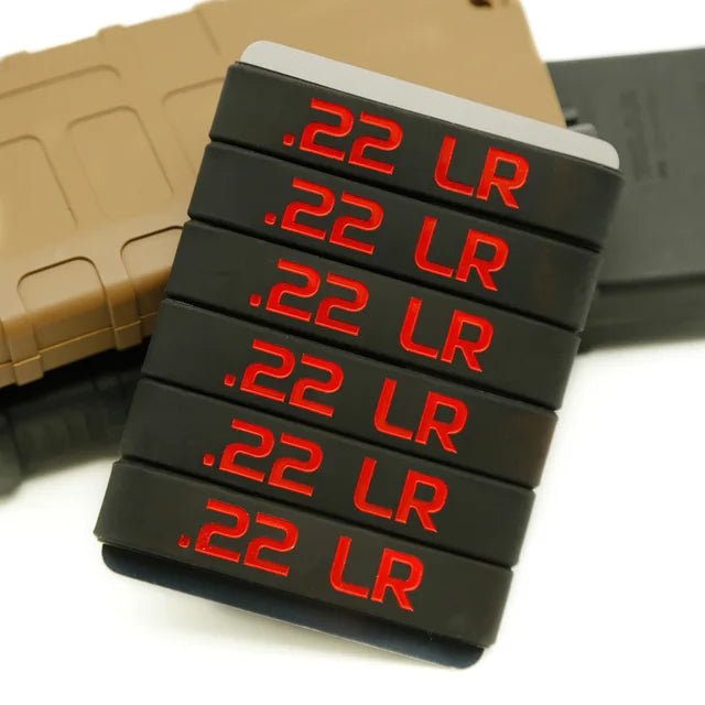 Magazine Marking Bands (6 Pack) 5.56 .300 Blackout 7.62x39 6.5 Creedmoor - Military Overstock